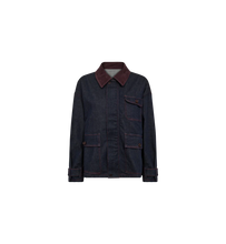 Load image into Gallery viewer, Anessa Cedros Denim Jacket
