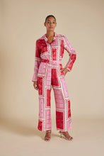 Load image into Gallery viewer, SABRINA SILK TWILL PANT IN LOLLY
