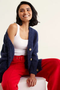 Williamsburg Cardi | Navy