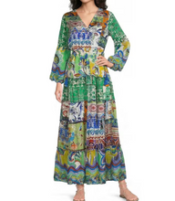 Load image into Gallery viewer, Johnny Was Dibble Tiered Dress -
