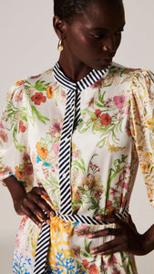 Herzens Angelegenheit Colourful silk dress 6171