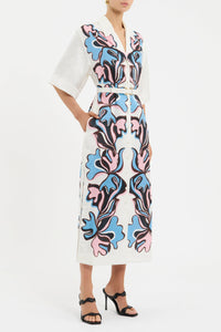 Barbados Breeze Midi Dress