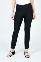 Load image into Gallery viewer, LISETTE L MONTREAL
HOLLYWOOD FABRIC 28”ANKLE PANT WITH CUFFS 1260 BLACK
