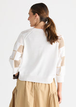 Load image into Gallery viewer, Zaket &amp; Plover ZP8812 Patch Pointelle Top WHITE

