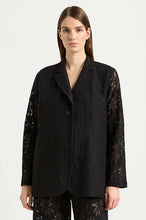 Load image into Gallery viewer, Button Blazer in Flora Lace
