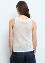 Load image into Gallery viewer, 80716	KNIT TANK Cream

