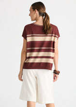Load image into Gallery viewer, Zaket &amp; Plover ZP8806 Zig Detail Top SANGRIA
