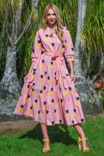 Load image into Gallery viewer, PRE ORDER -PINEAPPLE PALMS Dress
