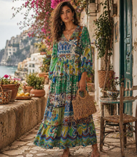 Load image into Gallery viewer, Johnny Was Dibble Tiered Dress -
