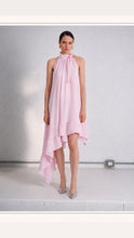 Load image into Gallery viewer, ASYMMETRICAL DRESS WITH NECK TIE
