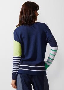 INTARSIA SQUARE JUMPER