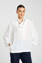 Load image into Gallery viewer, Mela Purdie F67 8767 TIE NECK TOP
