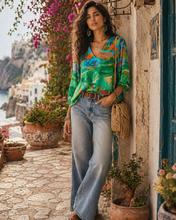 Load image into Gallery viewer, Johnny Was Arlo Blouse -Torenia
