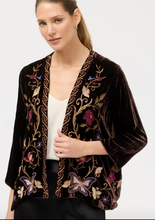 Load image into Gallery viewer, JOHNNY WAS VELVET BOLERO Carmina
