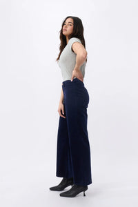 Kireina Freya velvet jean Navy