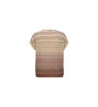 Load image into Gallery viewer, Shani Zig Zag V-neck Knit Top
