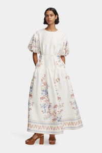 MICHELLE LINEN DRESS