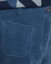 Load image into Gallery viewer, Women&#39;s corduroy wide pants with plastron pockets
