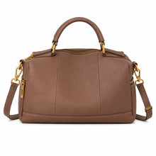 Load image into Gallery viewer, JESSIE, Dark Tan Leather Bag
