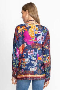 Audrey Oversized Blouse | Dreamer Blue