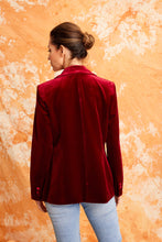 Load image into Gallery viewer, Surry Velvet Jacket -RED -
