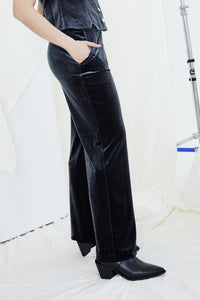 Surry Velvet Pants - Pewter