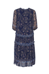 WOOD CRAFT MIDI DRESS