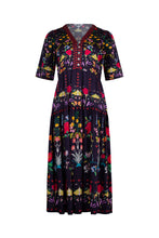 Load image into Gallery viewer, Harmonia Midi Dress Navy
