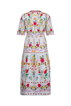 Load image into Gallery viewer, Harmonia Midi Dress White
