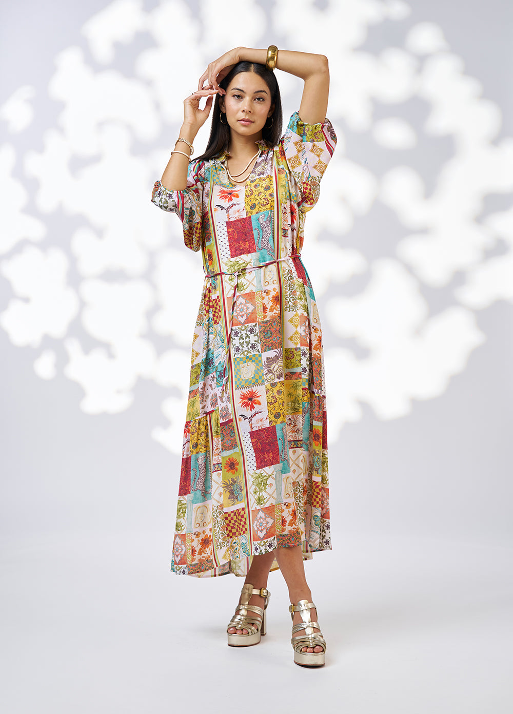 Vana Midi Dress Multi