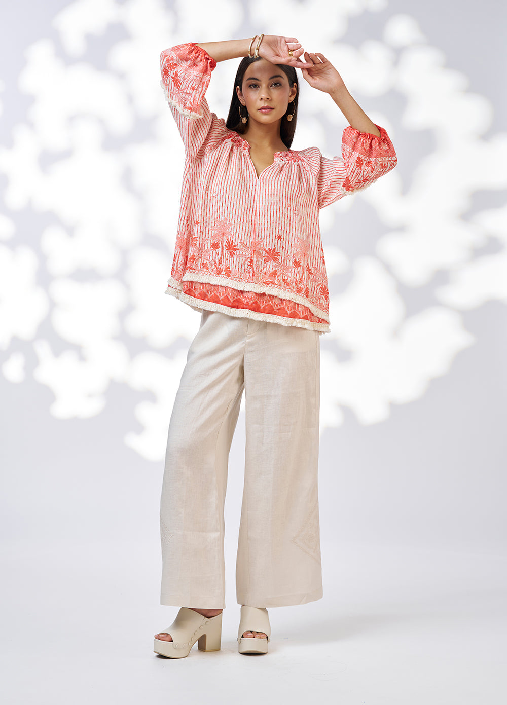 Xanthe Top Burnt Orange