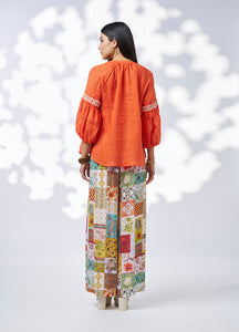 Maya Top Burnt Orange