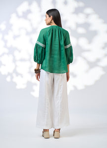 Maya Top Palm Green