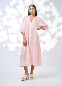 Maya Midi Dress Blush