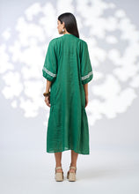 Load image into Gallery viewer, Maya Midi Dress Palm Green
