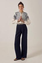 Load image into Gallery viewer, MAISON HOTEL Blanca Blouse Deep Blue
