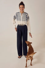 Load image into Gallery viewer, MAISON HOTEL Blanca Blouse Deep Blue
