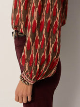 Load image into Gallery viewer, Etta Blouse - Bonfire Volcano
