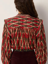 Load image into Gallery viewer, Etta Blouse - Bonfire Volcano
