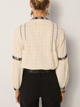 Load image into Gallery viewer, Bruna Blouse - White Lies

