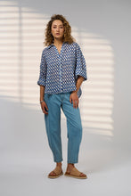 Load image into Gallery viewer, Madly Sweetly  Double Up Shirt Blue Multi
