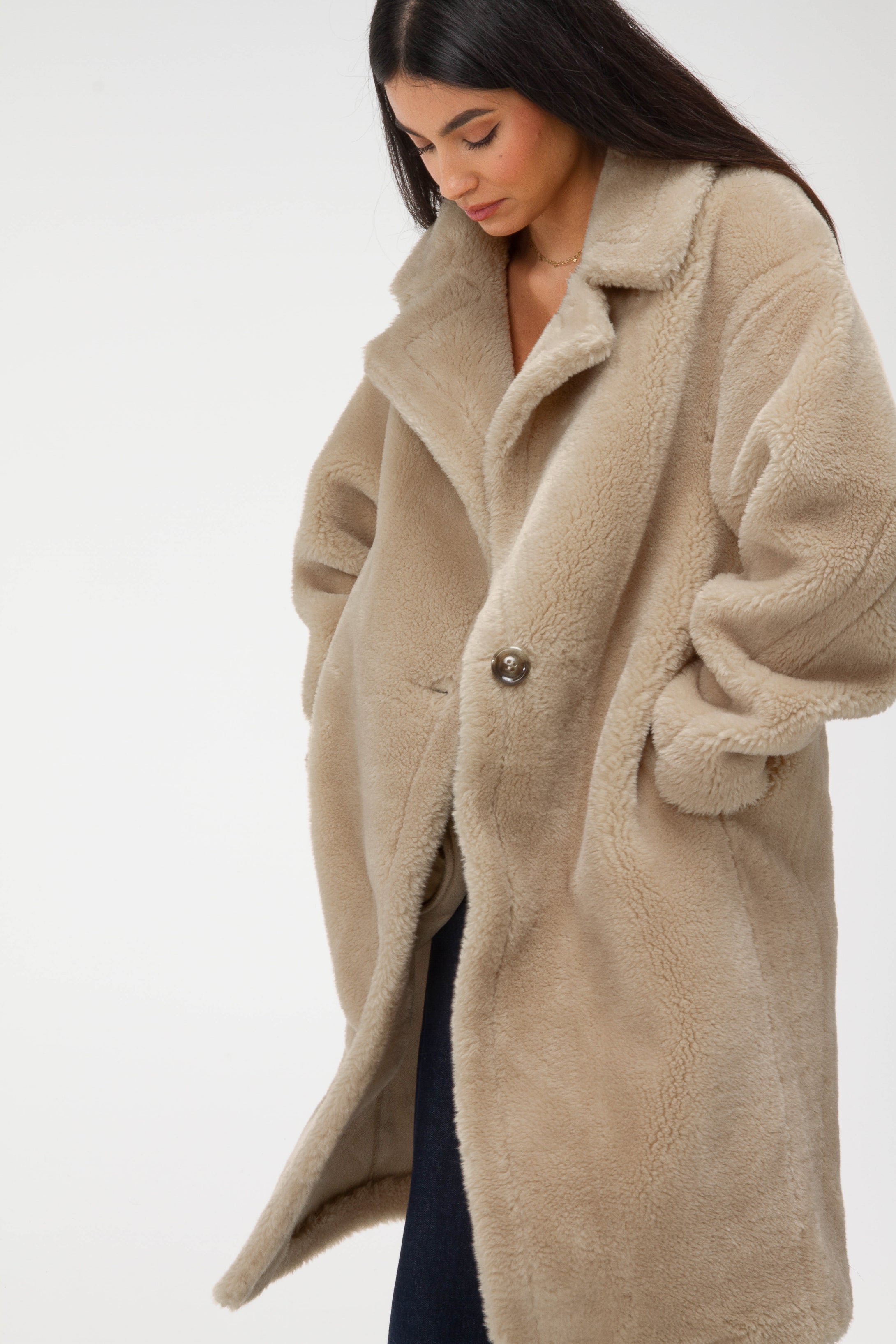MAYA TEDDY COAT