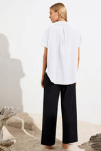 Load image into Gallery viewer, F65 8572 HALF ZIP SHIRT White
