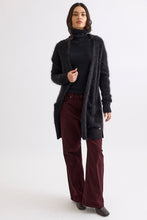 Load image into Gallery viewer, Mia Fratino PETRA  CARDI JET BLACK
