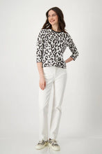 Load image into Gallery viewer, Monari Animal Print Sweater | 409259
