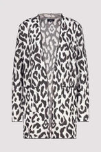Load image into Gallery viewer, Monari Knitted Open Cardigan | Leopard Print | 409280
