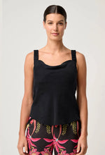Load image into Gallery viewer, Delray Reversible Cupro Cami in Black
