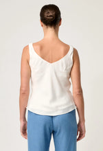 Load image into Gallery viewer, Delray Reversible Cupro Cami in Ivory
