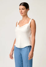 Load image into Gallery viewer, Delray Reversible Cupro Cami in Ivory
