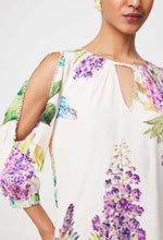 Load image into Gallery viewer, Annabelle Viscose Dobby Blouse in Wisteria Alba
